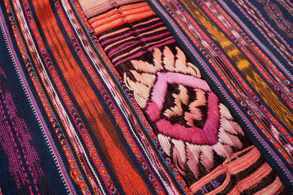 Yakaya Guatemala Stoffe Detailbild Header Chichicastenango